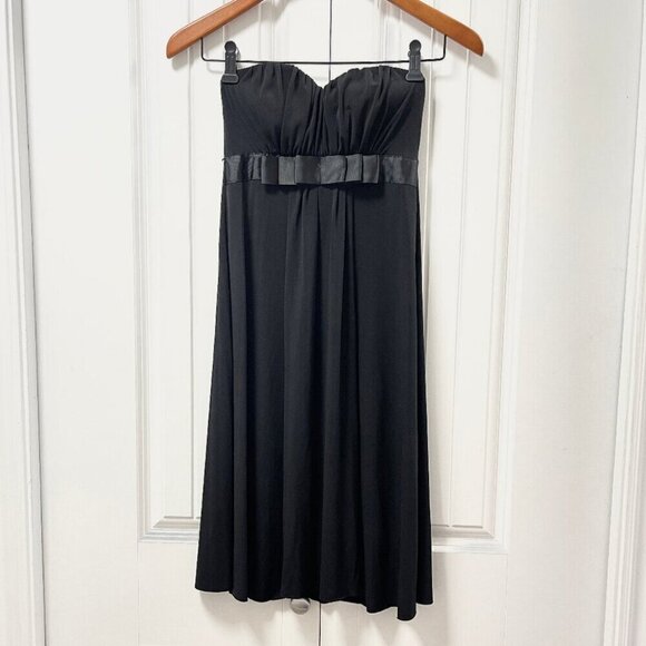 Vintage Strapless Little Black Dress – XS - Picture 1 of 10